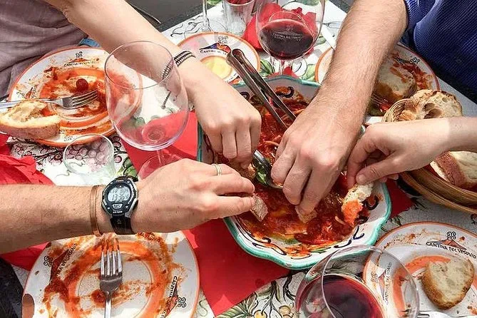 Pompeji & Vesuv mit Mittagessen auf dem Weingut